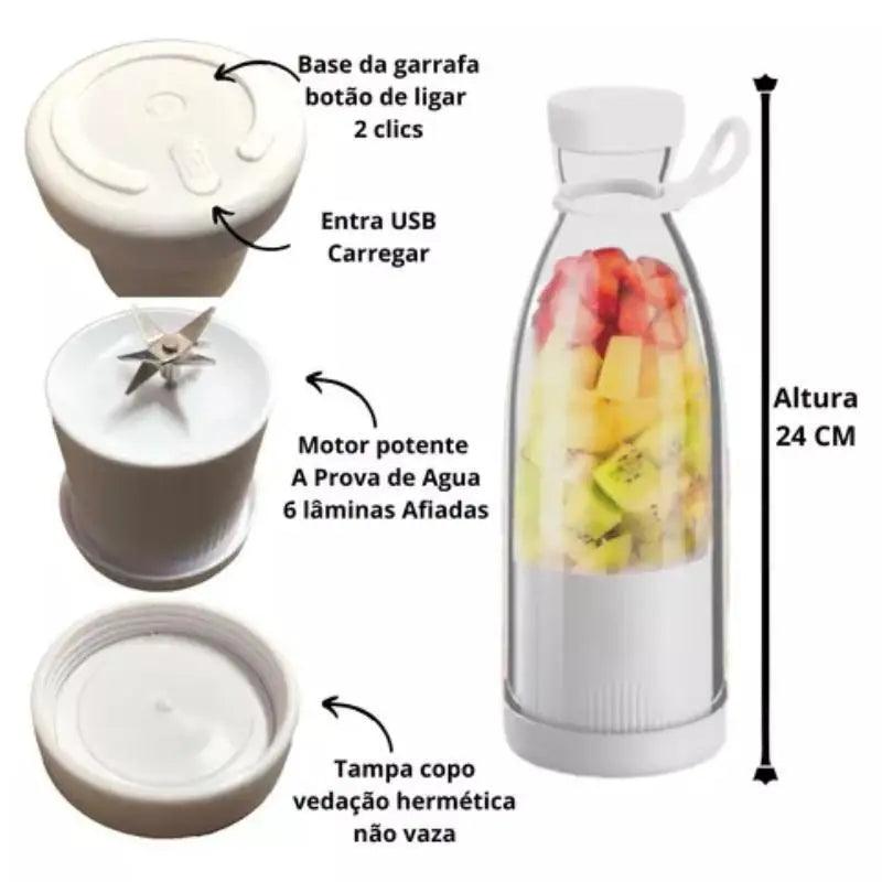 Liquidificador de Garrafa Portátil USB